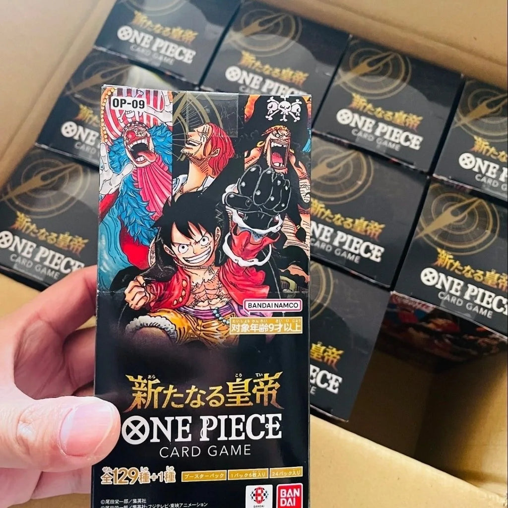 Bandai Genuine One Piece Card OPCG God Speed Fist Luffy Pirate Group Seven Japanese Sealed Card Collection Toys Gift