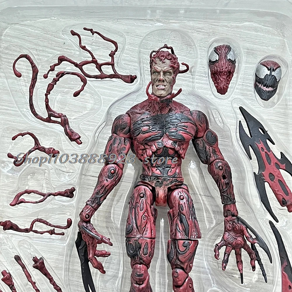 SHF VENOM CARNAGE Figure Movie LET THERE BE Venom CARNAGE Figure Models Anime Toys Birthday Gifts