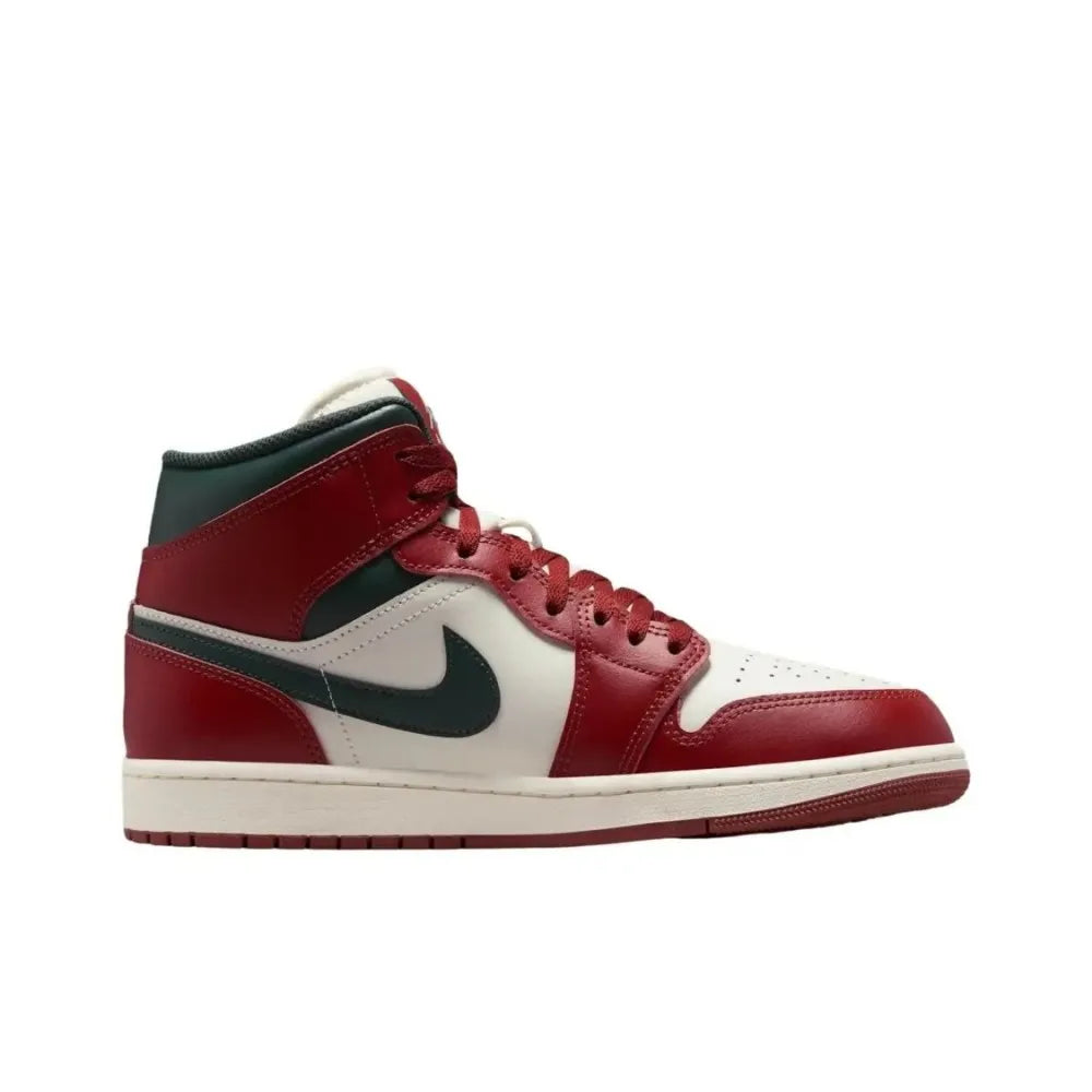 Nike Air Jordan 1 Mid Basketball Shoe Unisex - Classic Iconic Basketball Sneaker Comfortable and Versatile DQ8426-105