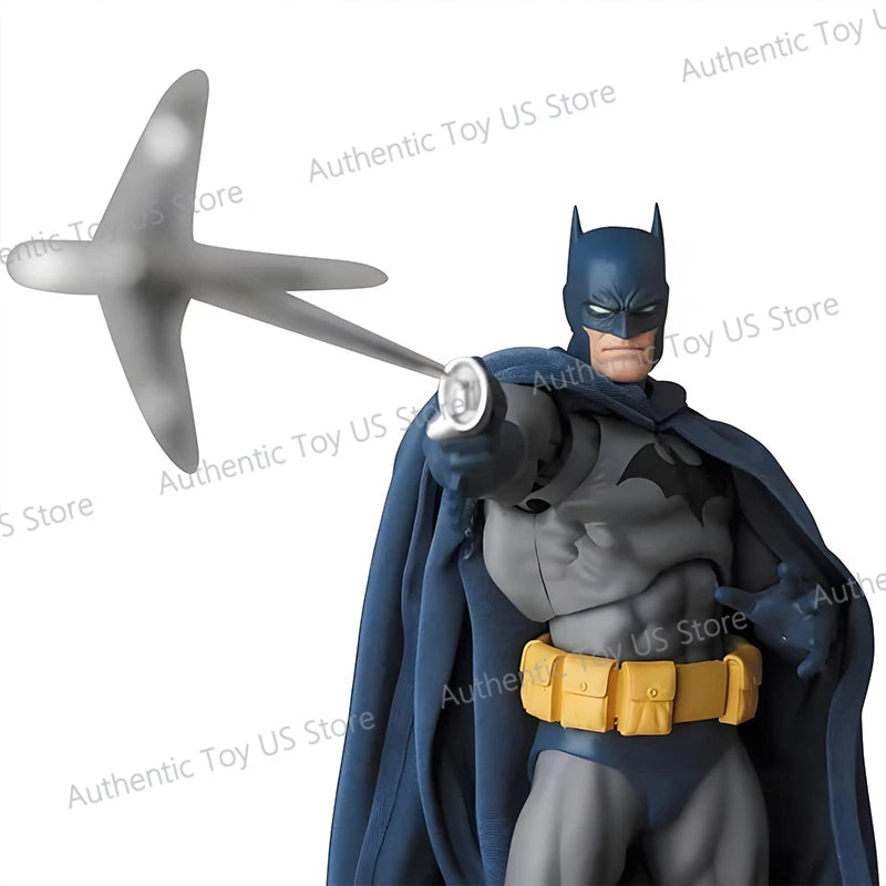 CT Toys Batman Hush Blue Version Mafex 105 Bat Man Black Version Dc Anime Action Figure Figurine Model Statue Gifts Toys