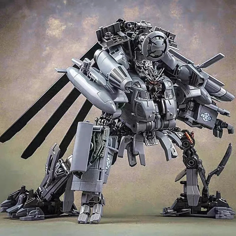 Transformation Toys WJ Blackout SS08 Vertigo Helicopter M05 Hide Shadow Alloy Model Action Figure Deformation Robot Black Apple