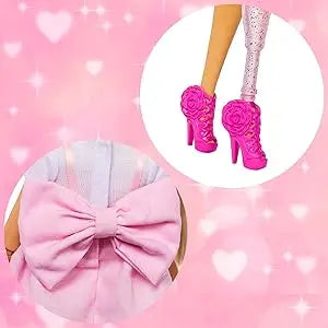2025 New Original Mattel Barbie Deluxe Style Doll for Girls Barbiecore Outfit Blond Toys for Children Birthday Christmas Gifts