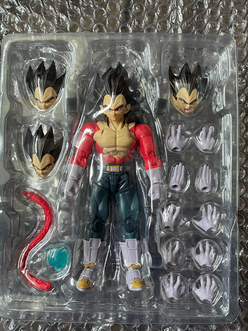 Dragon Ball Figure SHFiguarts Majin Buu Broly Piccolo Tenshinhan Master Roshi Jiren Vegeta Super Saiyan Son Goku Action Figures