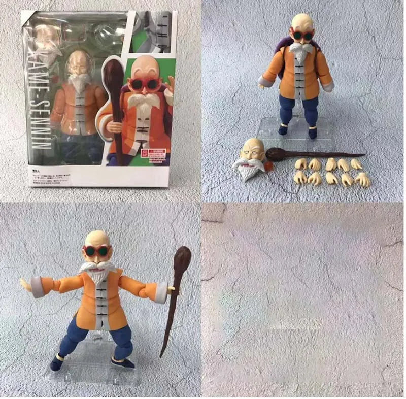 Dragon Ball Figure SHFiguarts Majin Buu Broly Piccolo Tenshinhan Master Roshi Jiren Vegeta Super Saiyan Son Goku Action Figures