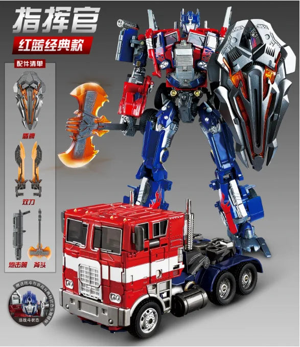 30cm Transformation Megatron Optimus Prime Bumblebee Deformation Movie G1 Anime Figure Action Figure Alloy Robot Mode Toys Gifts