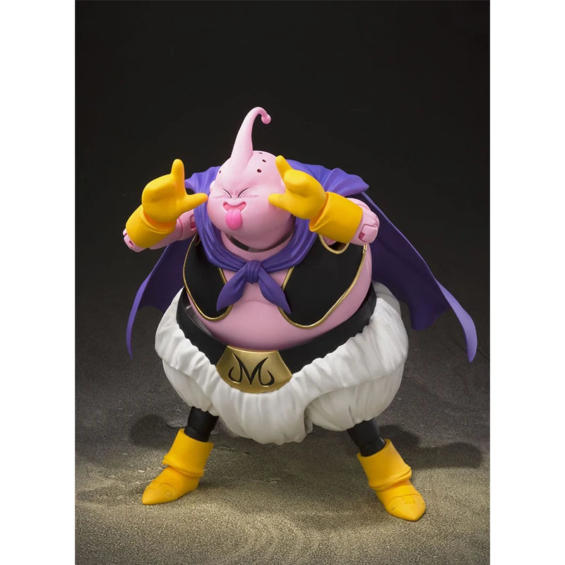 Bandai SHF S.H.Figuarts Dragon Ball MAJIN BUU kindness anime full Action Figure Model Kit original toy gifts for kids