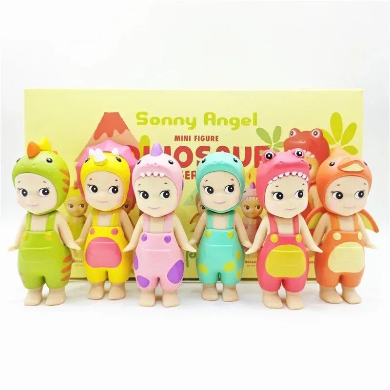 Sonny Angel Winter Wonderland Series Cute Anime Figure Dolls Christmas Tree Ornaments Collectible Toys for Kids Fans Gift 2024
