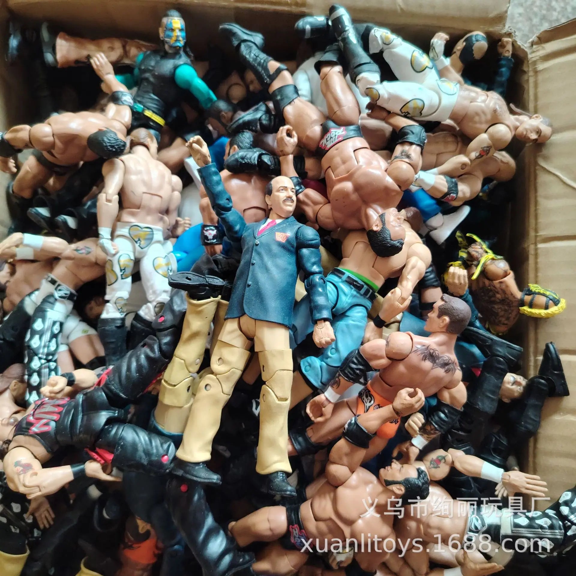 Super Posable Wrestler And Boxer Action Figures Multiple Joints Collectible Toys Several Styles Of Gladiators Wrestling Heroes