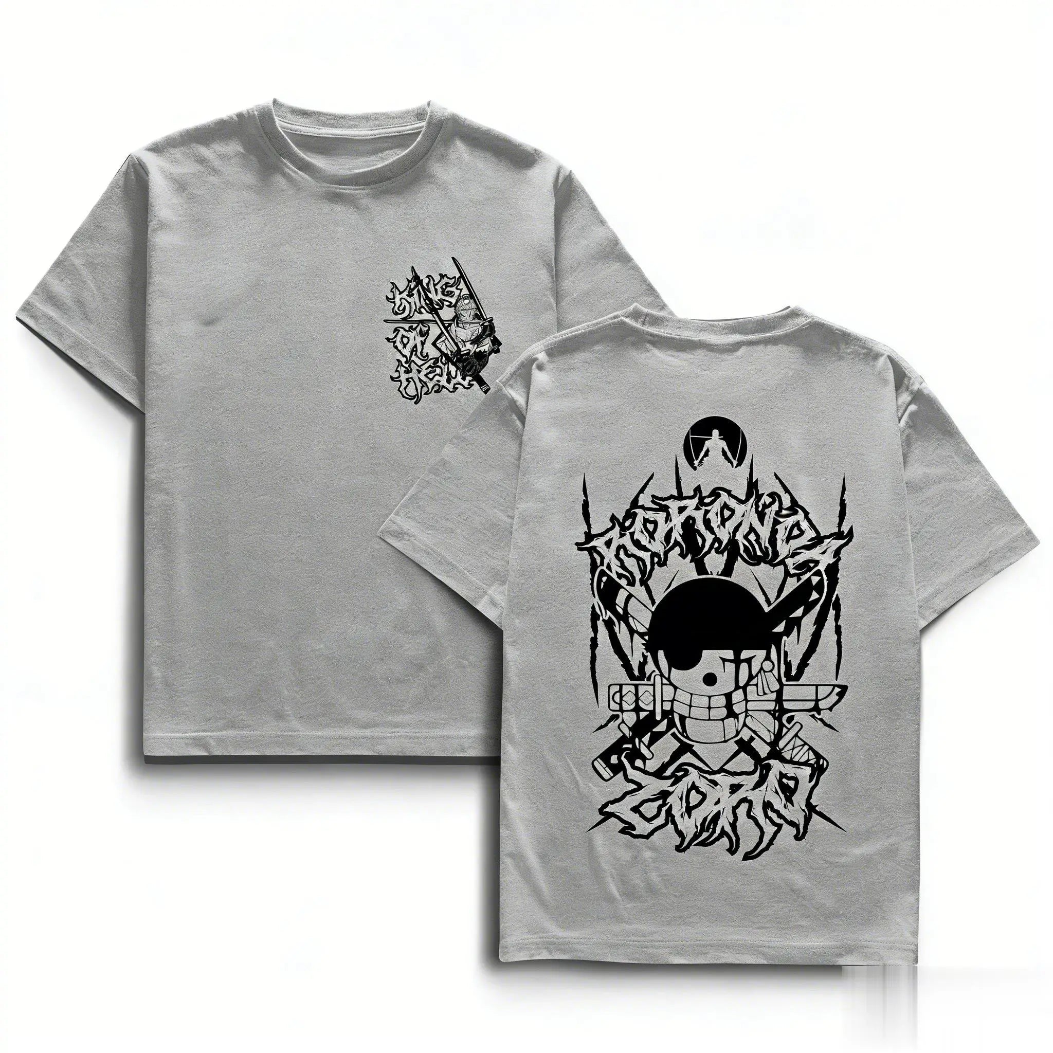One Piece Anime Graphic T Shirt Men Summer 2026 Casual Short Sleeve Tee Loose Fit Streetwear Skull Crossbones Luffy Y2k Clothes