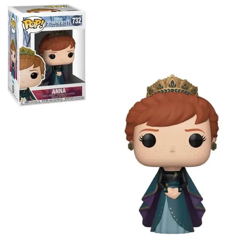 Frozen Series Elsa Action Figures Funko Pop Anime Disney Anna Olaf Figure Collectible Decoration Limited Edition Model Gifts