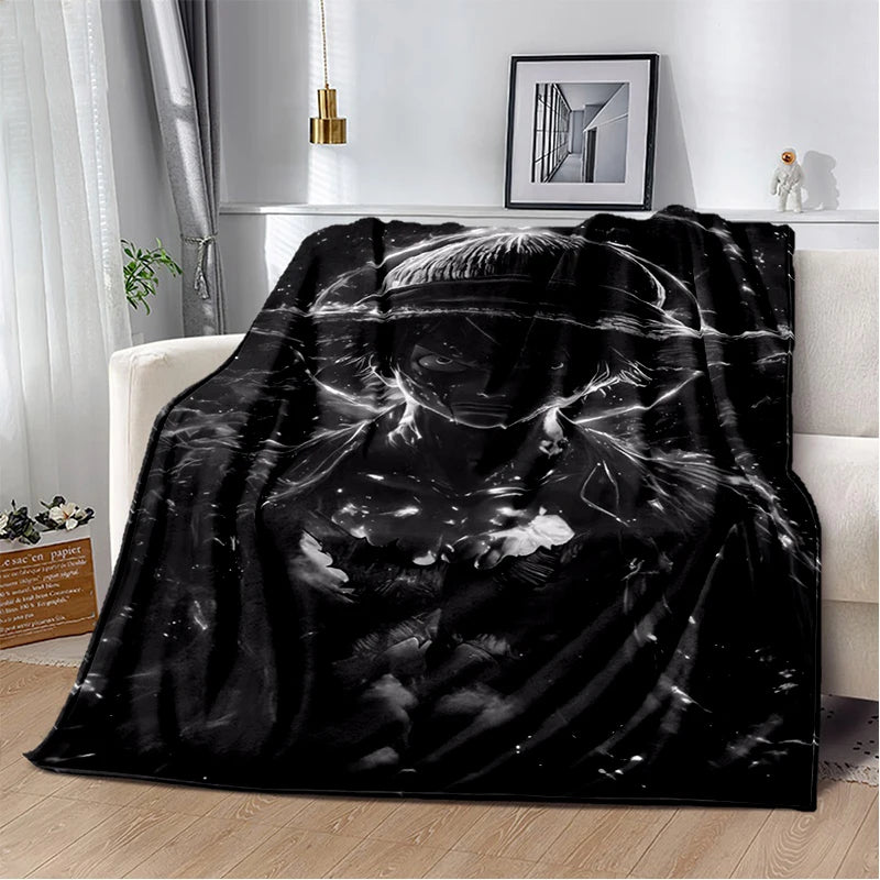 One Piece Luffy & Crew 2026 Flannel Blanket 3D Print Soft Warm Anime Characters Throw Blanket Lightweight Cozy Bedding for Fans