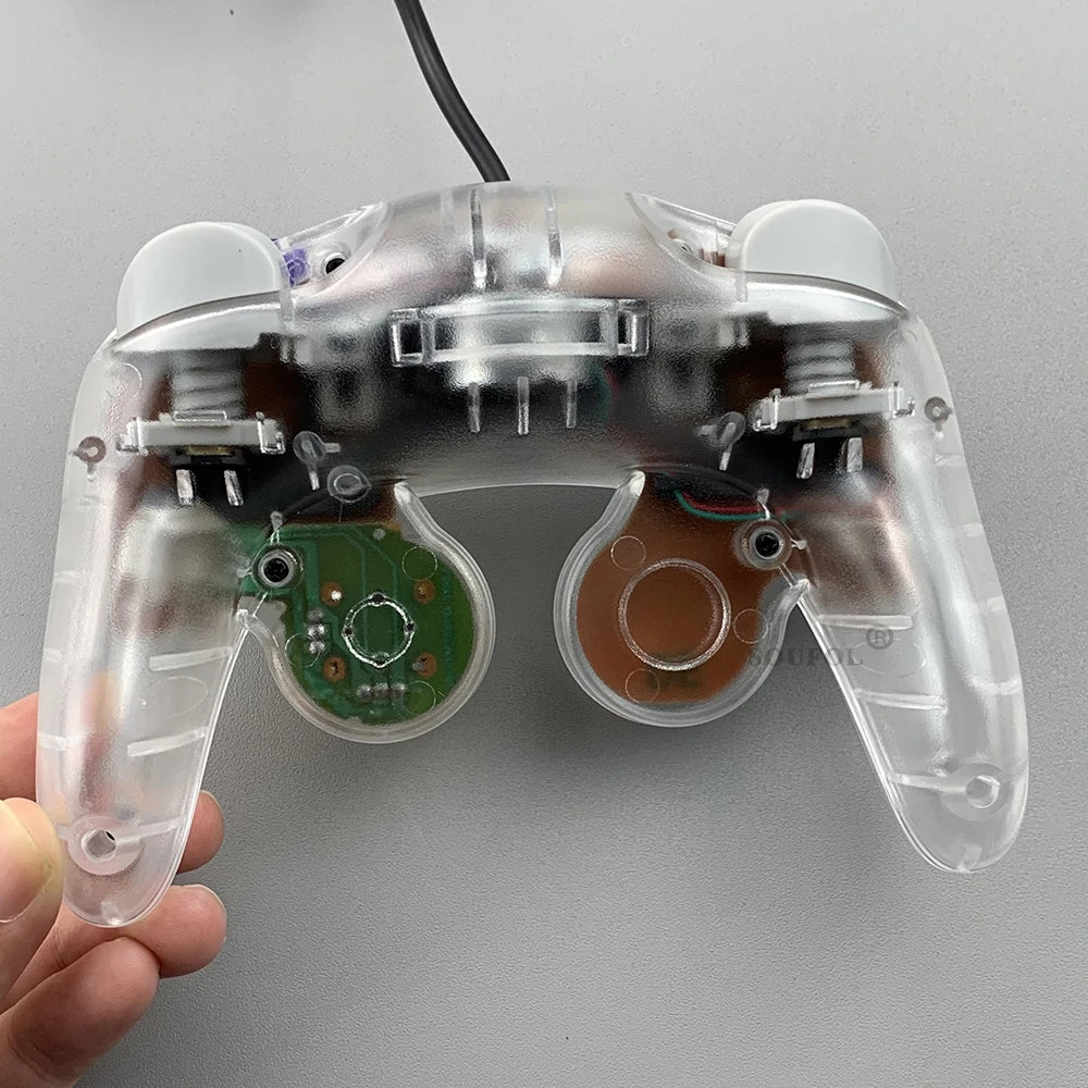 New Wired Game Controller for GameCube NGC Single Button Wired Gamepad Joystick for NGC Game Console Dropshipping