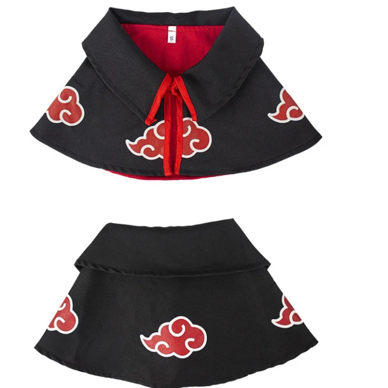 Anime Haruto Pet Cloak Clothes Pet Cat Dog Cosplay Costume Hokage Uzumaki Akatsuki Photo Props Birthday Fans Gifts Toys
