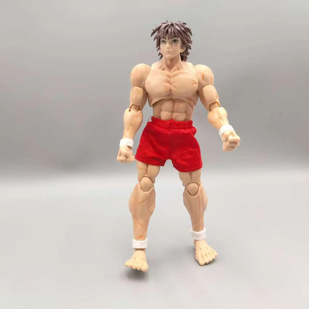 17cm Ko St Storm Toys Baki Hanma Action Figure Fighting Anime BAKl Kibk Son Of Ogre Figurine Collectible Model Dolls Toy Gifts