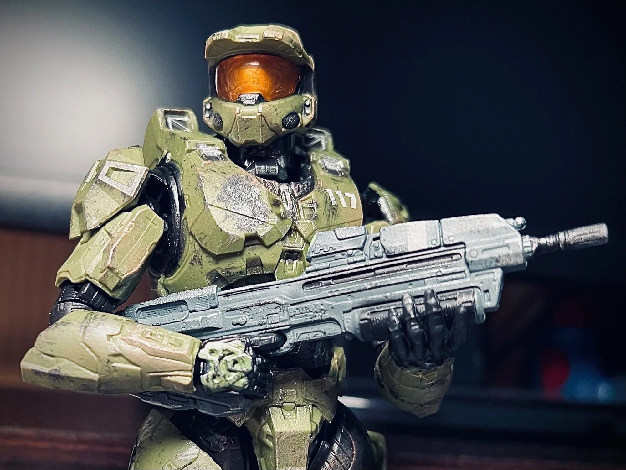 Sentinel Master Chief 18cm PVC Action Figure Anime Collection Model Mjolnir Mk VI SV Movable Doll Toys for John117 S117