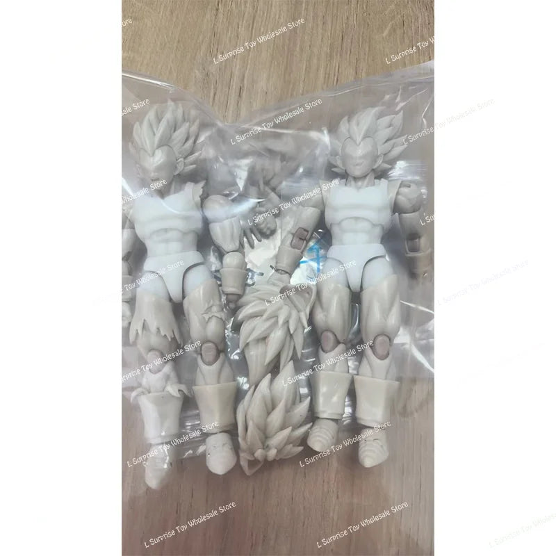 Black Hole & TK Dragon Ball Z SHF Super Saiyan SSJ Majin Vegeta Full Power Battle Damage Anime Action Figures Models Gifts Toys