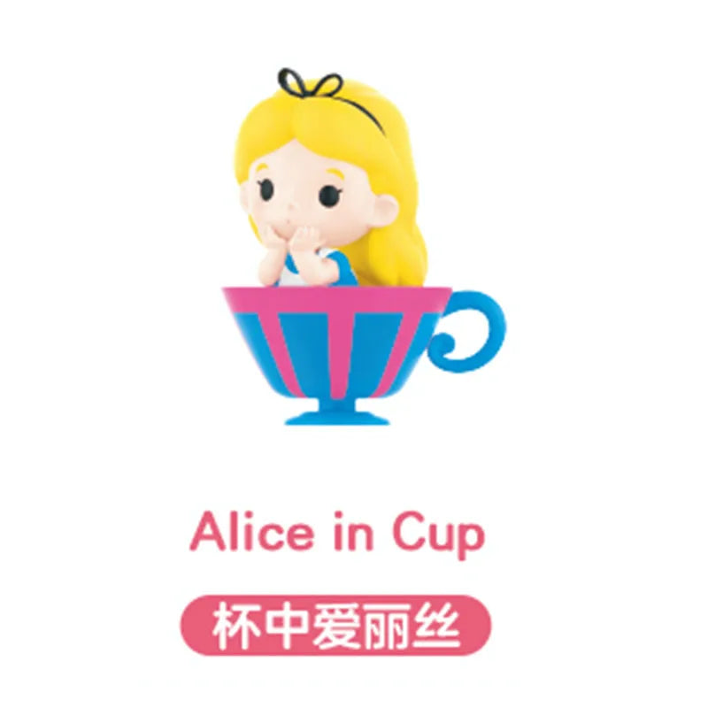 Disney Alice in Wonderland Mad Hatter Cheshire Cat Queen of Heart Tweedle Dee March Hare White Rabbit Action Figure Toys