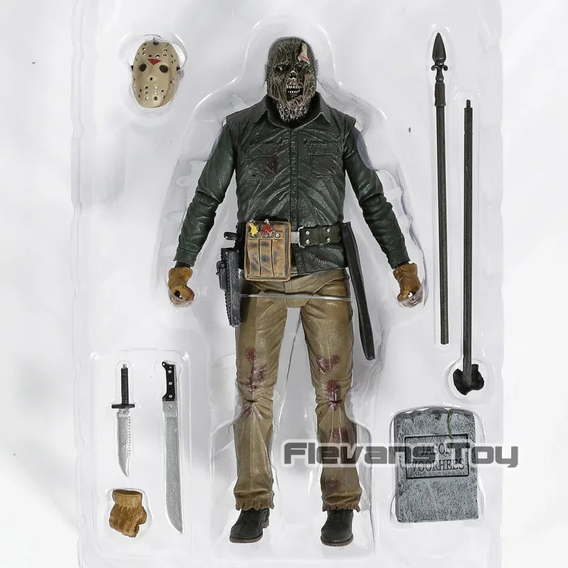 NECA Movie Jason 7" Action Figure Doll Toys Model Garage Kit Gift