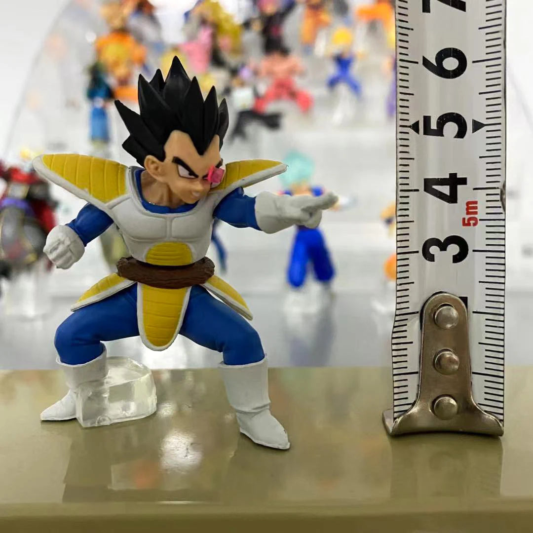 BANDAI DRAGON BALL Capsule Toys ACTION FIGURE Majin Buu Cell Vegeta IV Torankusu Son Goten Vegeta Cumber Small Scale Model GACHA