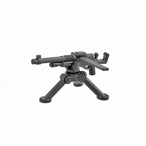 25/50/100Pcs Soldier Police Gangster WW2 Army Military Weapons SWAT Machine Gun Mortar Building Blocks Figure Model Brick Toy
