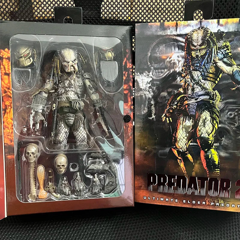 NECA Ultimate Elder Predator Action Figure Model Toys Joint Movable Horror Doll Christmas Present For Children