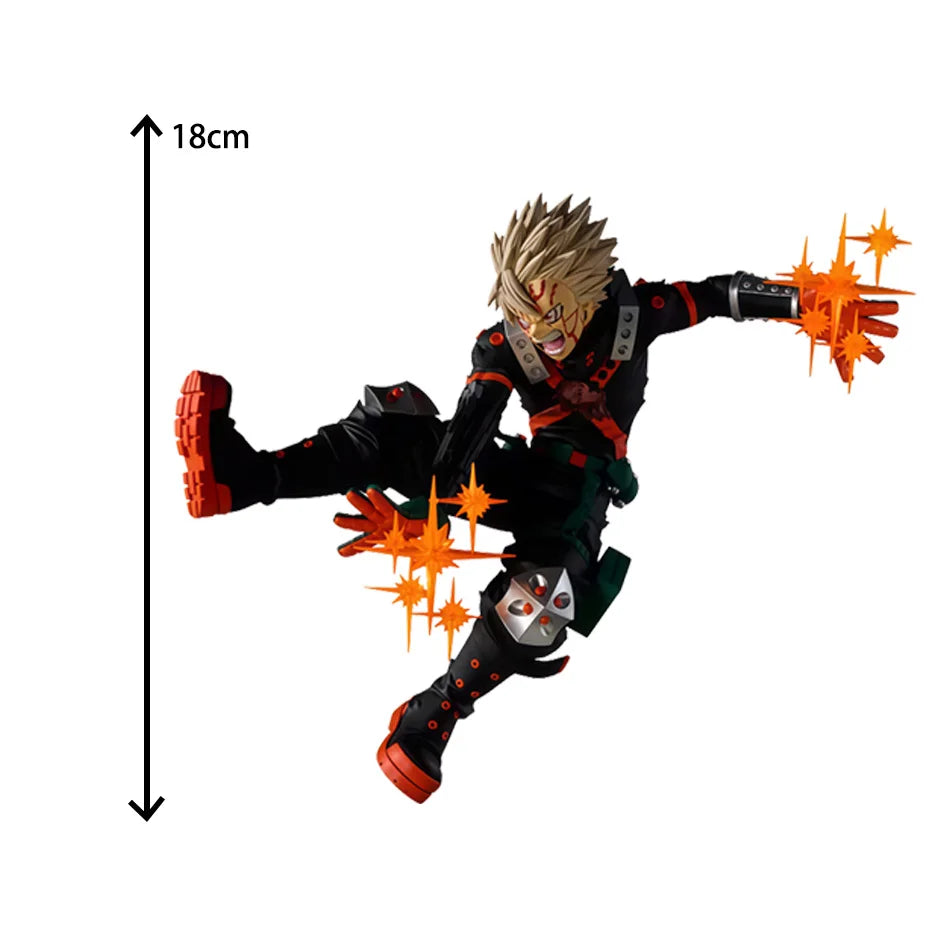 Anime MHA Figure Midoriya Izuku Action Figurine Bakugou Katsuki figure Combat style Model Collection doll Toy Boys Girls Gifts