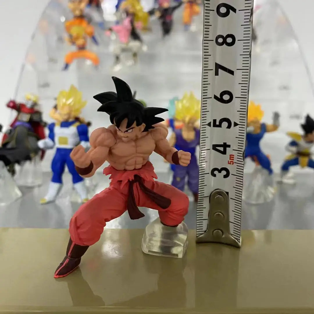 BANDAI DRAGON BALL Capsule Toys ACTION FIGURE Majin Buu Cell Vegeta IV Torankusu Son Goten Vegeta Cumber Small Scale Model GACHA