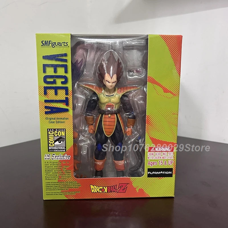 SHF Dragon Ball Series of Action Doll Blue Hair Son Goku Jiren Majin Buu Android Super Saiyan PVC Action Figure Desk Decor Toy