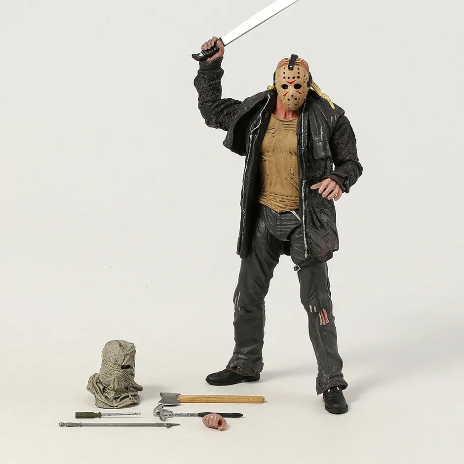 NECA Movie Jason 7" Action Figure Doll Toys Model Garage Kit Gift