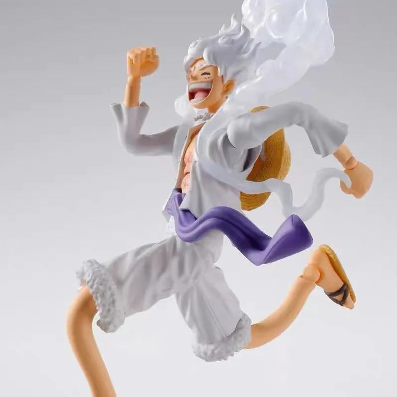 20CM One Piece Action Figures Anime Luffy Roronoa Zoro Ace Figure Movable Joints Collection Model Toys Birthday Gift