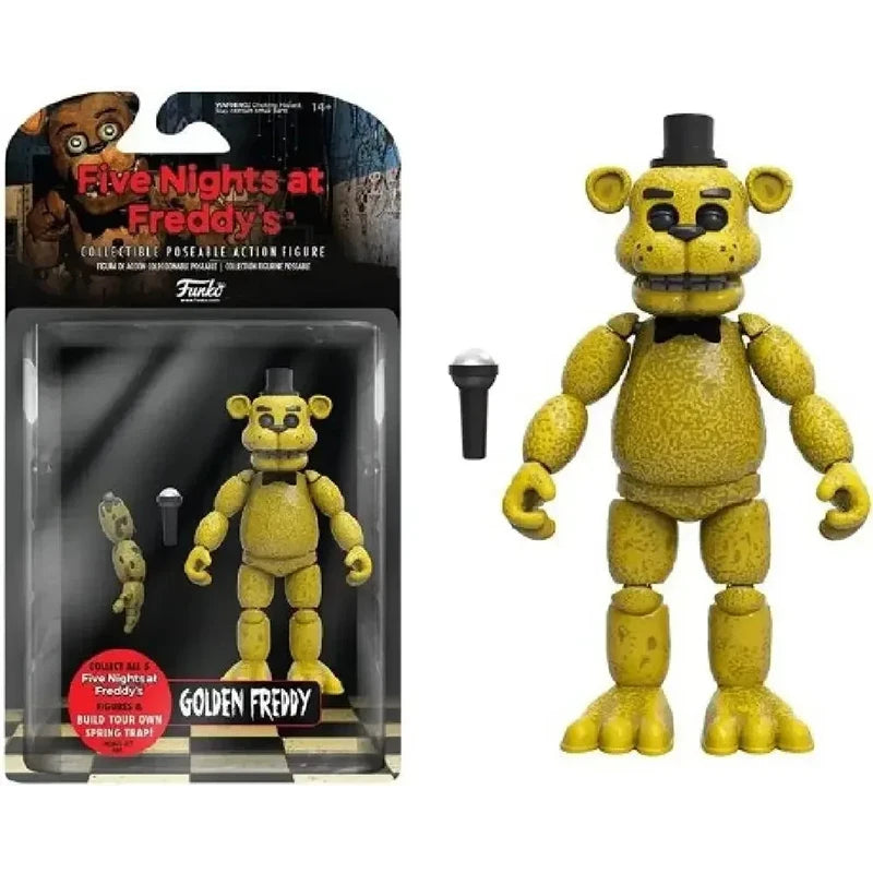 Fnaf Bear Midnight Harem Five Nights Joint Movable Detachable Game Action Figure At Five Nights Security Breach Model Kids Toy