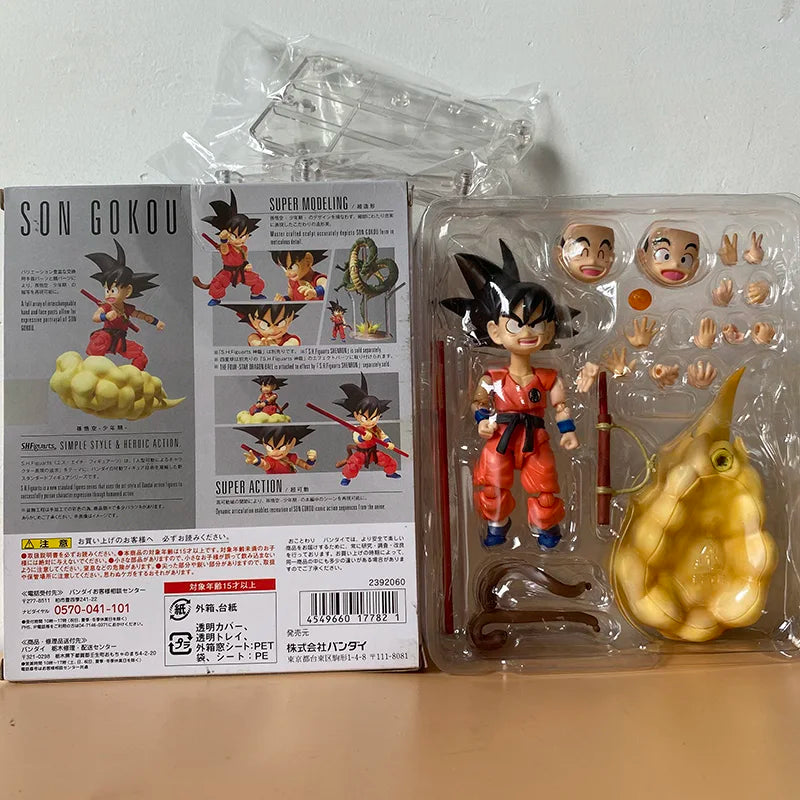 Dragon Ball Figure SHFiguarts Majin Buu Broly Piccolo Tenshinhan Master Roshi Jiren Vegeta Super Saiyan Son Goku Action Figures