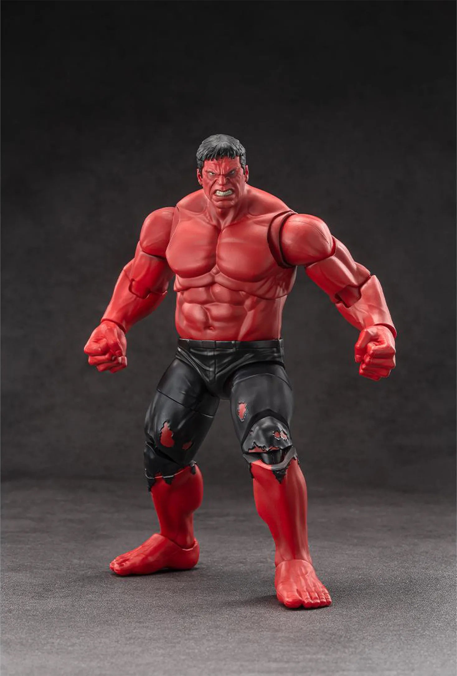Zd Toys Red Hulk Action Figure Articulated Joints Collectible Model Replaceable Head Hands Gift For Adult Collector In Stock