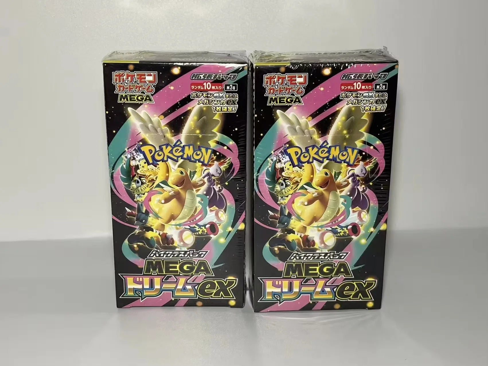 2026 New Pokemon Tcg M2a Jp Edition Trading Collectible Cards Mega Dream Ex Golden Box Booster Pack Birthday Gifts Toys For Fans