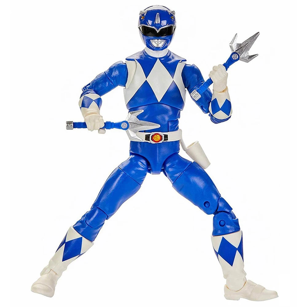 Power Rangers Lightning Collection Red Green Pink Blue Black Yellow Rangers 15cm Action Figure Model Toy