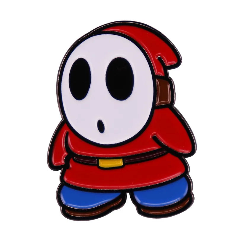Anime Super Mario Enamel Pin Lapel Pins for Backpacks Brooches Badges Fashion Brooch for Clothes Jewelry Gifts Friends