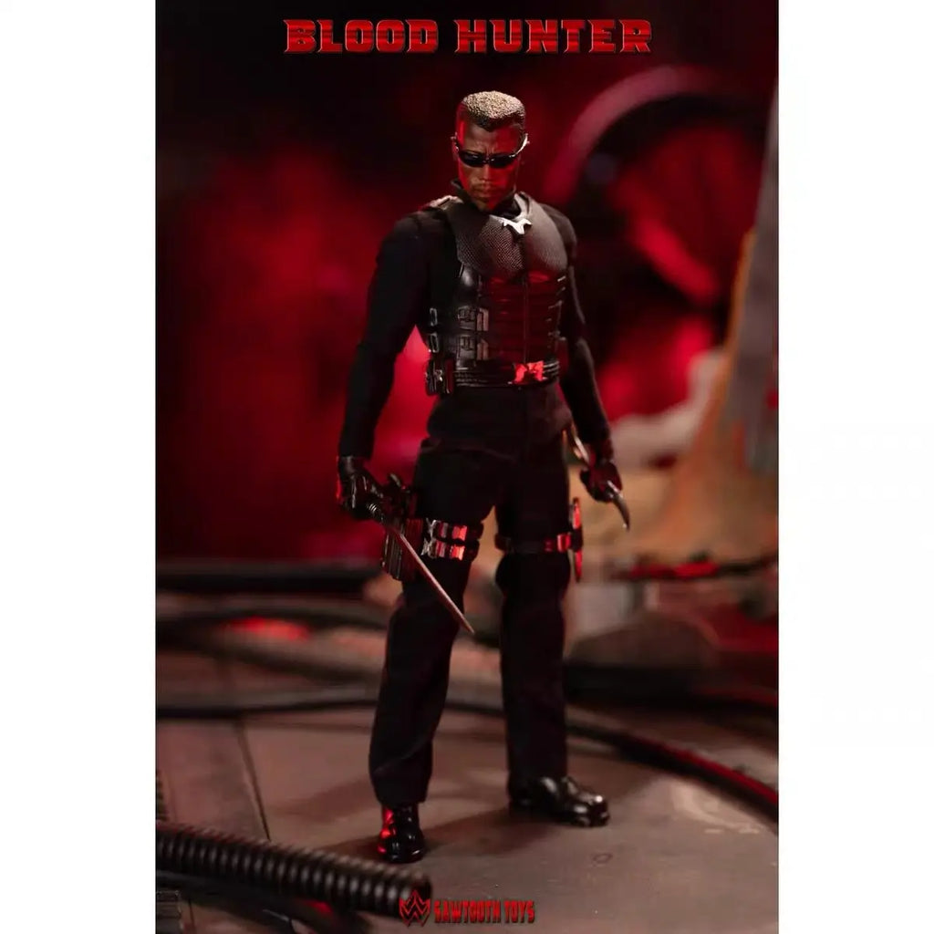 Official Sawtooth Toys Stm-20252 Blood Hunter 1/12 Scale Action Figure Original Model Toys Collectors Action Figure In Stock