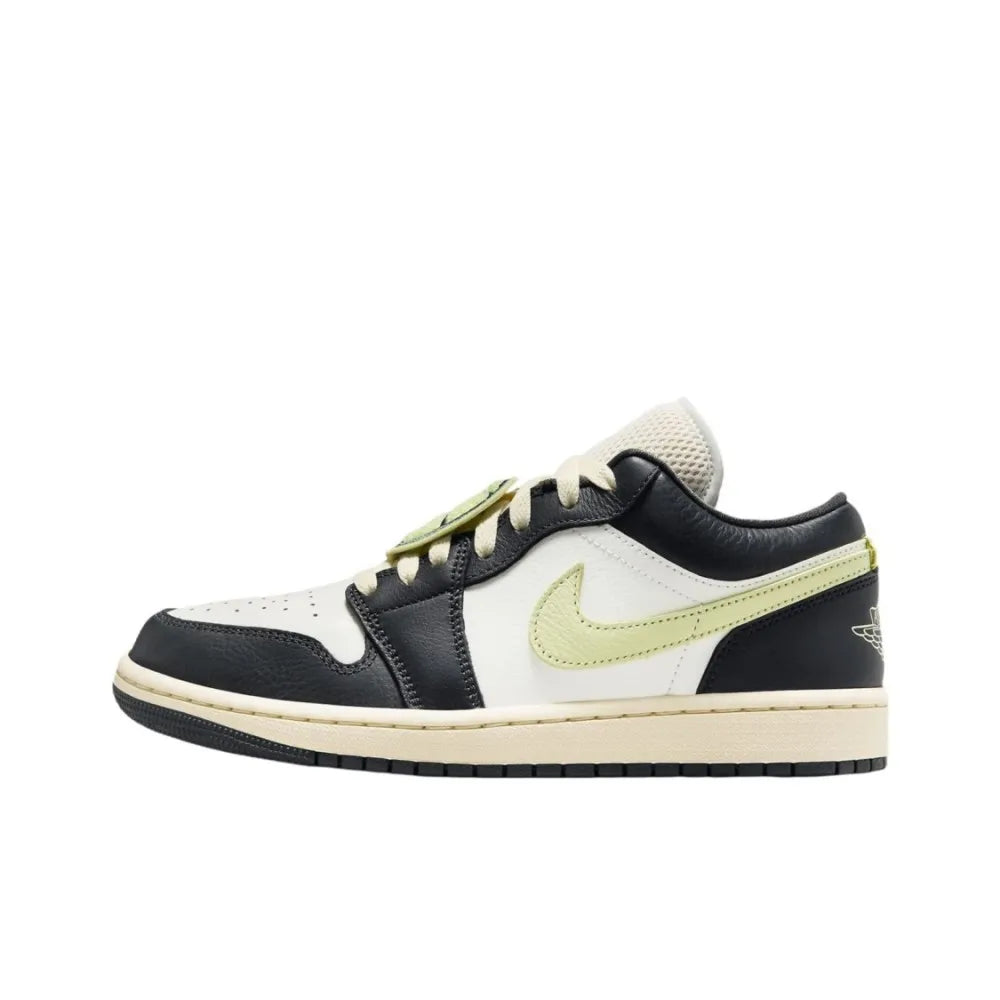 Nike Air Jordan 1 Low Unisex Breathable Basketball Shoes, Shock Absorption Support for Sport & Daily Wear 553558-149
