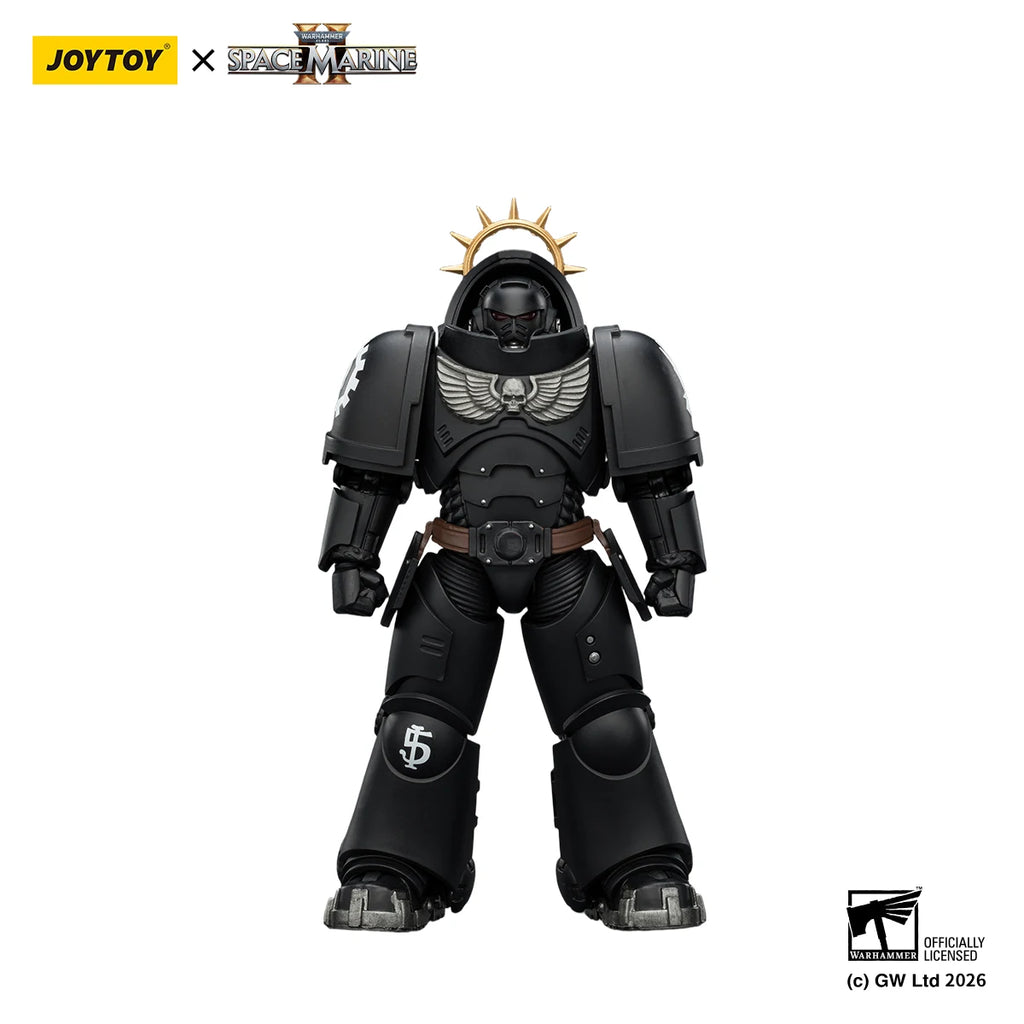 JOYTOY Warhammer 40,000 1/18 Action Figure Game Edition  Iron Hands Heavy Intercessor Anime Military Model