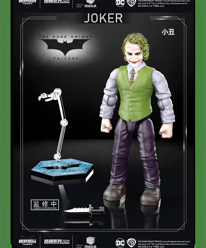 Original DC ARMORED Batman JOKER BANE TWO FACE Villain Scarecrow Justice League Splicing Action Figures DIY Toys Model Gift
