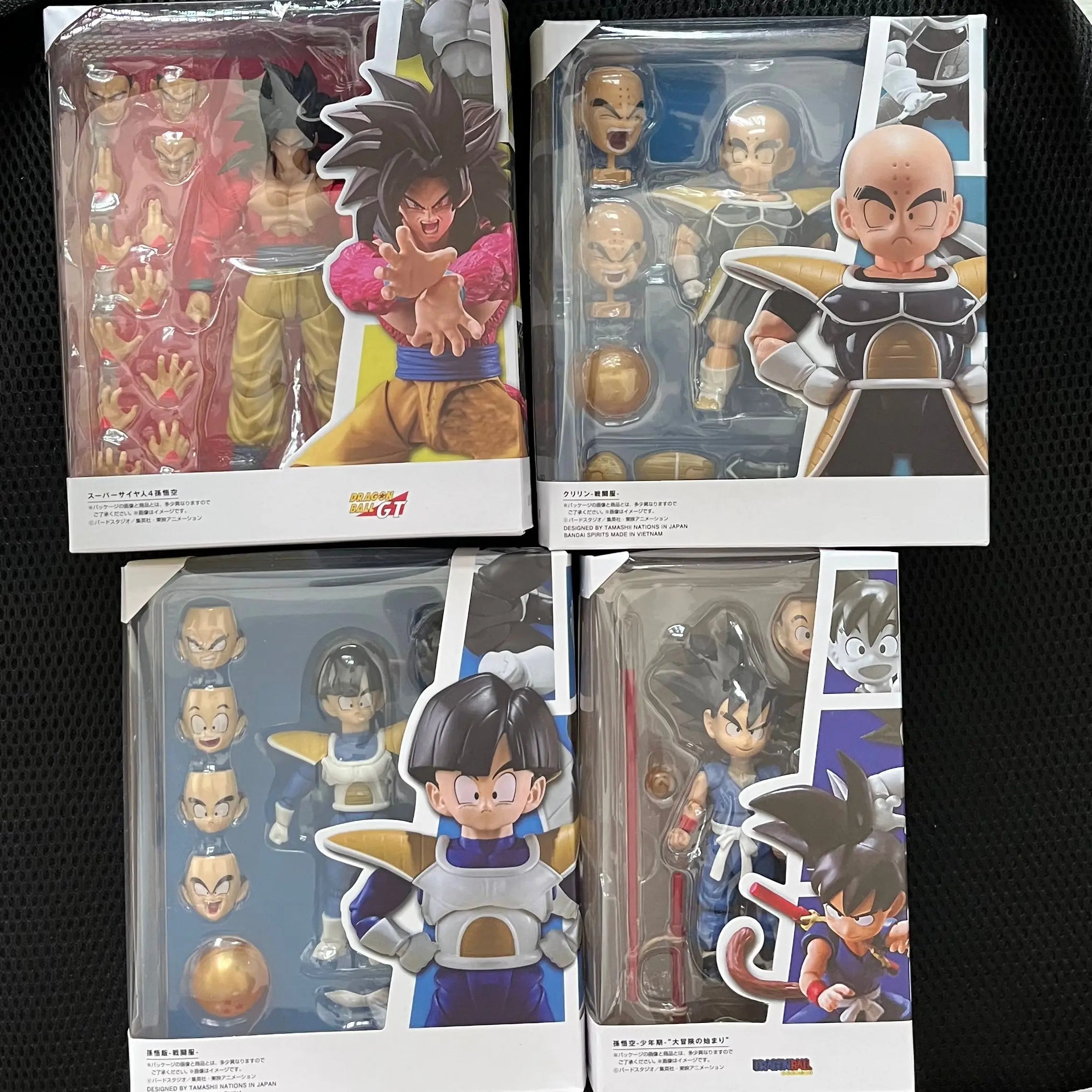 Dragon Ball Figure SHFiguarts Majin Buu Broly Piccolo Tenshinhan Master Roshi Jiren Vegeta Super Saiyan Son Goku Action Figures