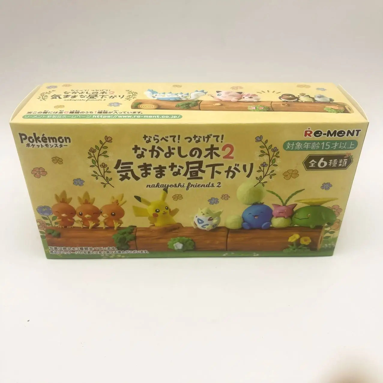 2025 Hot Toys Rement Pokemon Friendship Wood Pikachu Fat Ding Surprise Blind Box Desktop Decoration Children'S Birthday Gift Toy
