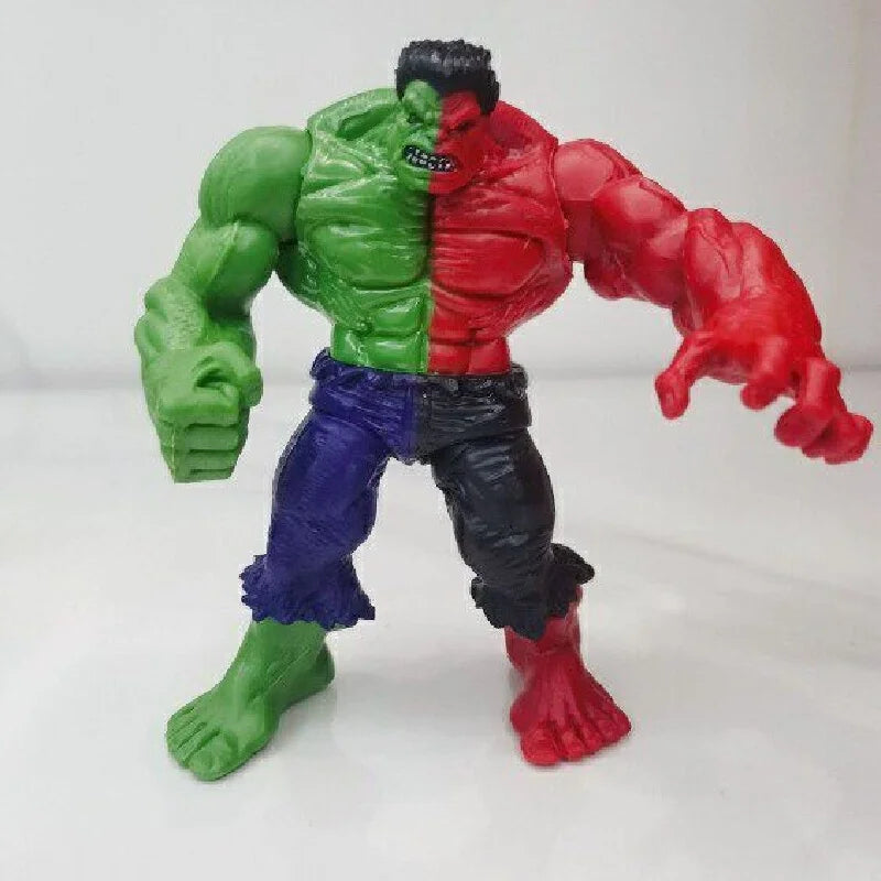 Avengers Hulk Variant Action Figures 4 Pack Green Red Gray Compound Collectible Model Dolls Superhero Statues Boys Birthday Gift