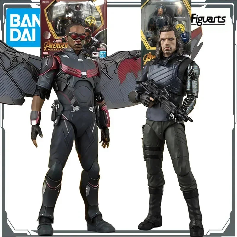 SHF Falcon's hands-on Infinite War Avengers 34 Action hero model toy figurine is in stock