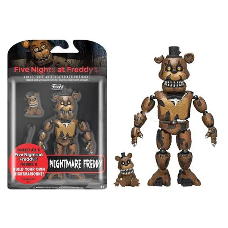 Fnaf Bear Midnight Harem Five Nights Joint Movable Detachable Game Action Figure At Five Nights Security Breach Model Kids Toy