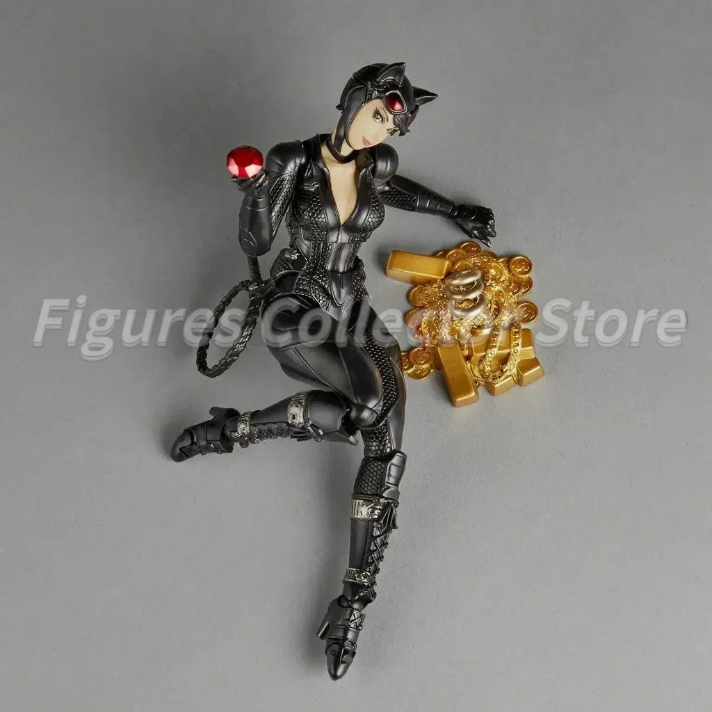 KO Kaiyodo Revoltech Yamaguchi Catwoman KO Figuras Action Figure Collectible Toy Gift
