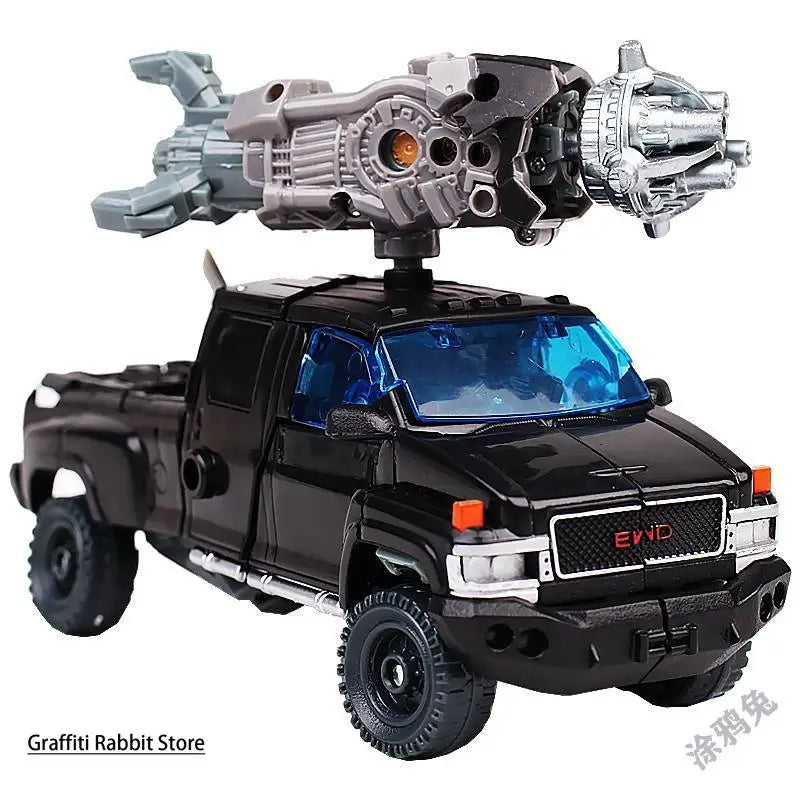 HZX H606 G1 Transformation Action Figure Toy Starscream Model 18cm ABS Movable Joints Statue Deformation Car Robot NO BOX