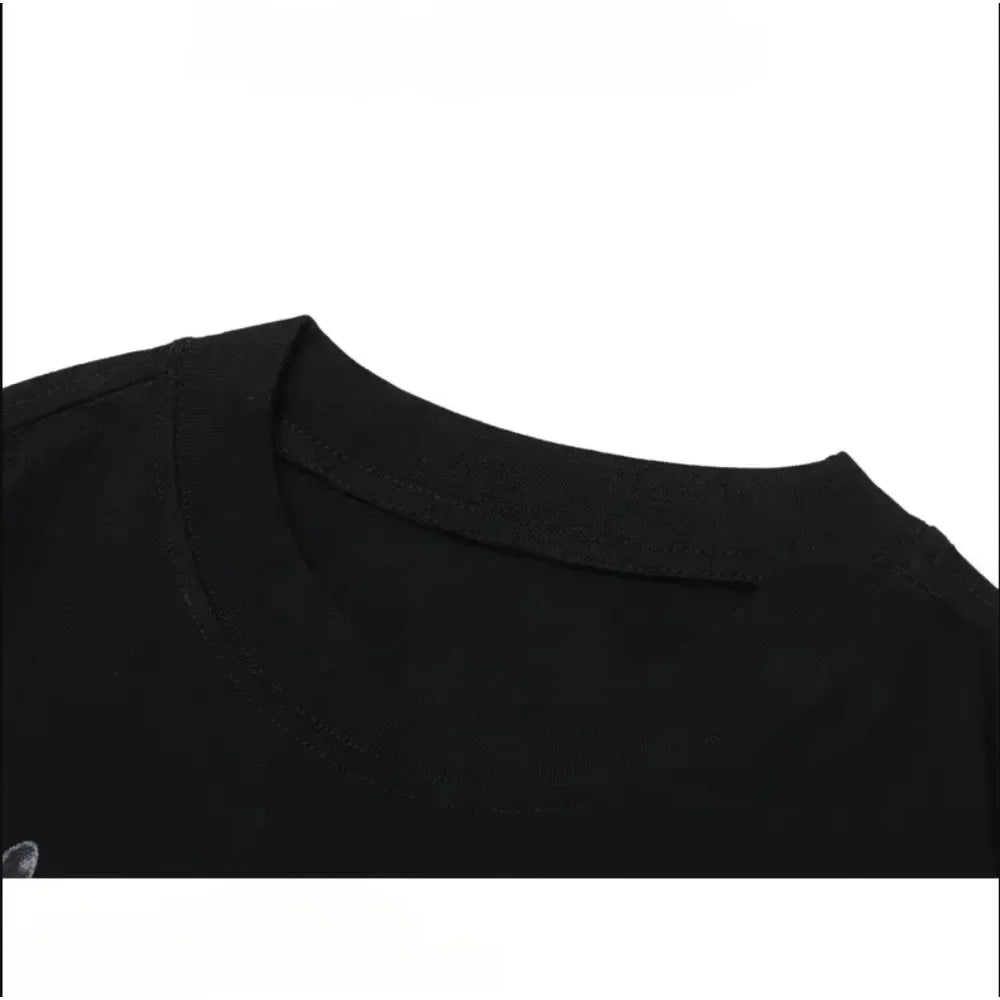 One Piece Men's T-shirt Shanks Summer Anime Tee Spring and Autumn Boys Short-sleeved Personality Y2k Parent-child Wear
