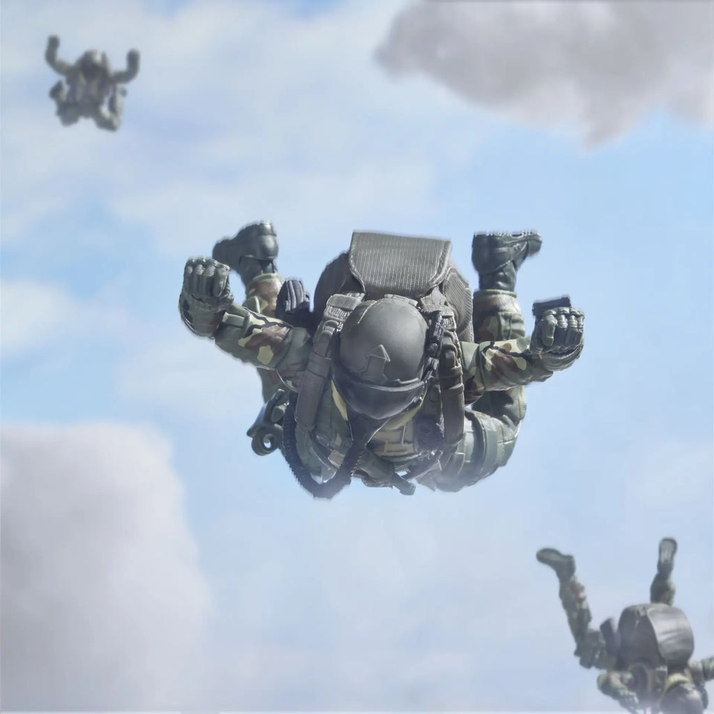 G.I. Joe Classified Series 60th Anniversary Action Pilot Halo High Altitude Low Opening Jumper Marine Sniper 6inch Action Figure