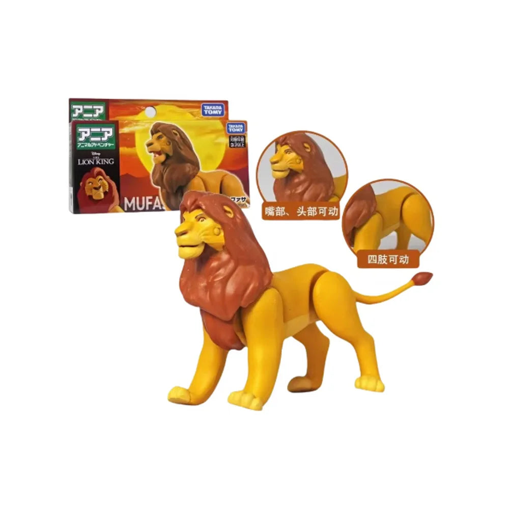 Disney The Lion King Action Figure Toys Simba Mufasa PUMBAA Nala Timon Scar Animal Anime Figures Dolls Toys Gifts for Children